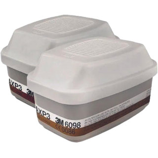 3M 6098 AXP3 Filtre proti plynom a výparom 2 ks