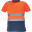 oranžová/modrá