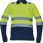 Cerva LEON HV Reflexná polokošeľa s dlhým rukávom