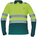 Cerva LEON HV Reflexná polokošeľa s dlhým rukávom