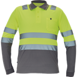 Cerva LEON HV Reflexná polokošeľa s dlhým rukávom