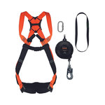 Cerva Set zachytenia pádu, vertikálny a šikmý pohyb