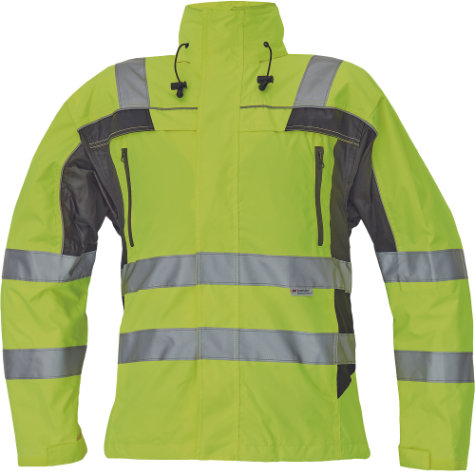 Cerva TICINO Reflexná nepremokavá bunda