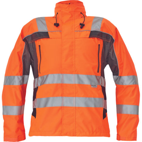 Cerva TICINO Reflexná nepremokavá bunda