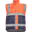 oranžová/modrá