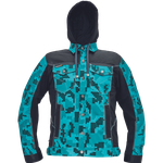 Cerva NEURUM CAMOU Pracovná bunda s kapucňou