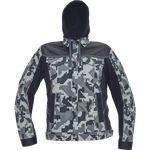 Cerva NEURUM CAMOU Pracovná bunda s kapucňou