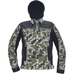 Cerva NEURUM CAMOU Pracovná bunda s kapucňou