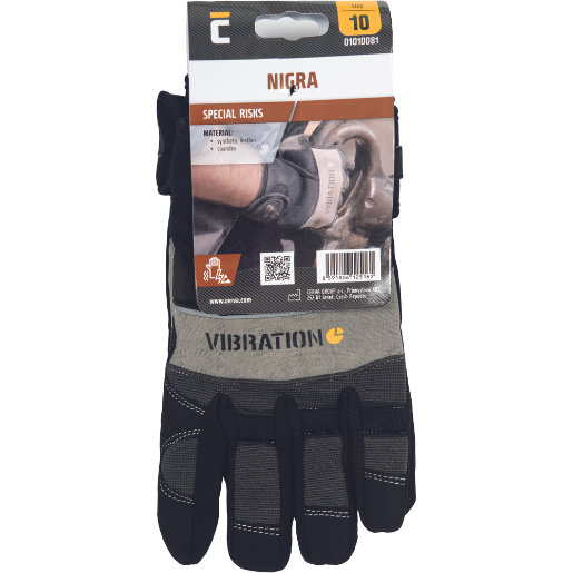 Cerva NIGRA Antivibračné rukavice