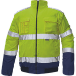 Cerva CLOVELLY Reflexná nepremokavá bunda 2v1