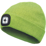 Cerva DEEL LED Reflexná pletená čiapka so svetlom