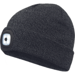 Cerva DEEL LED Reflexná pletená čiapka so svetlom
