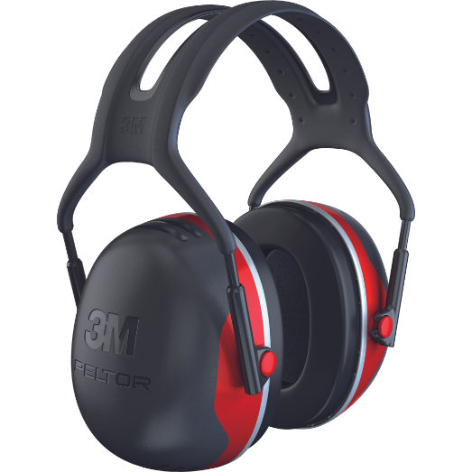 3M PELTOR X3A-RD Ochranné slúchadlá