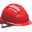 červená