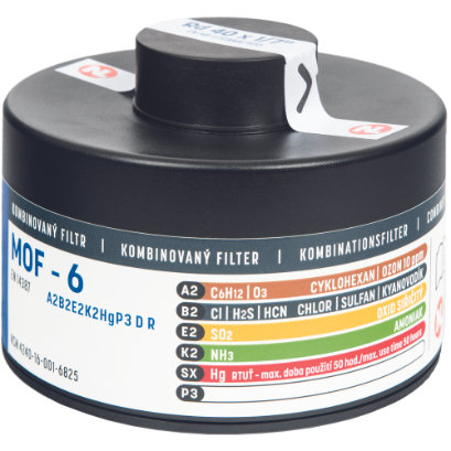 Cerva MoF-6 A2B2E2K2HgP3 D R Filter pre CM-6