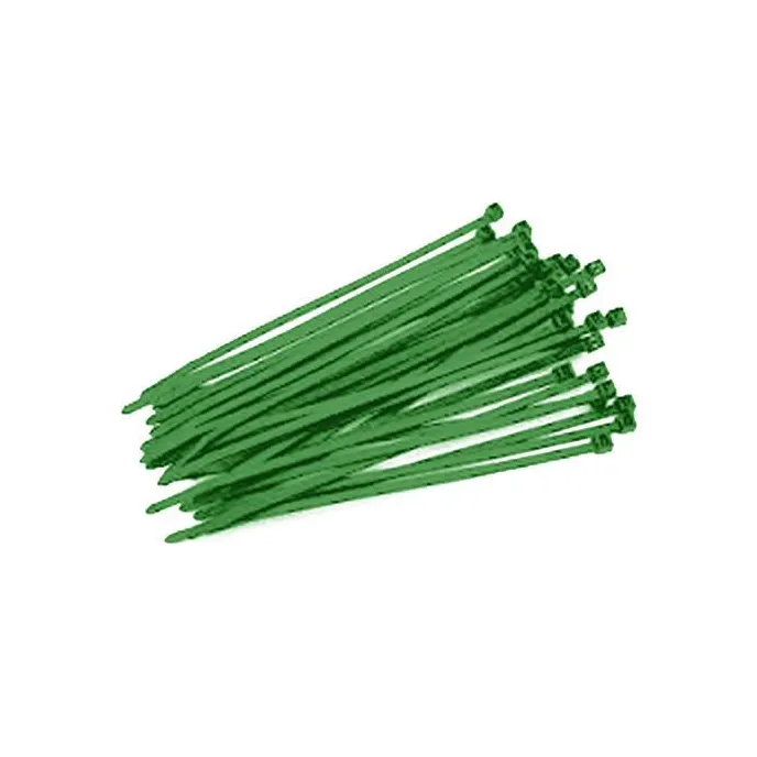 Strend Pro Páska sťahovacia CT66BG, 200x2,5 mm, 50 ks, zelená, nylon, viazacia