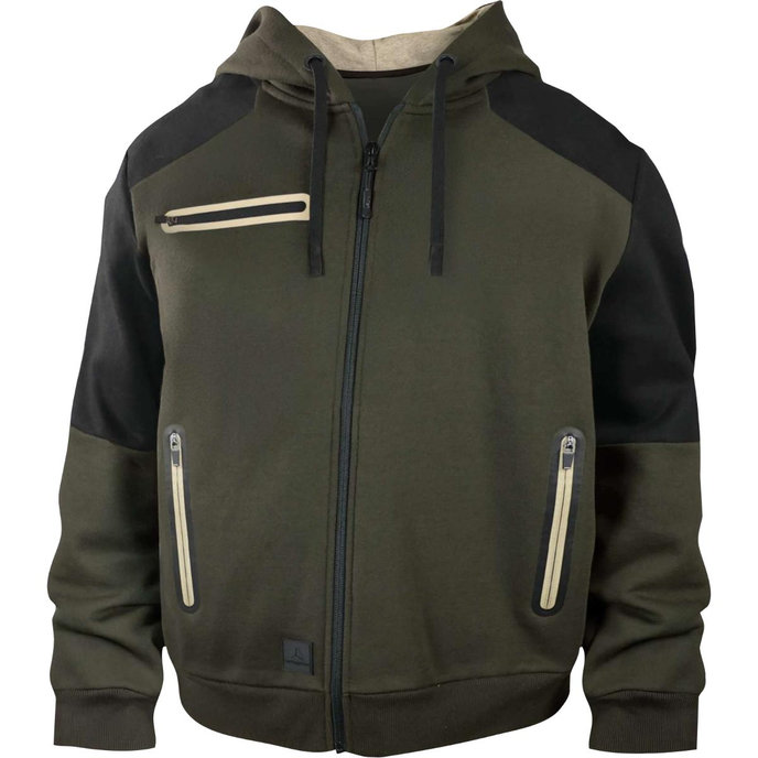 Delta Plus RIGA Mikina na zips s kapucňou