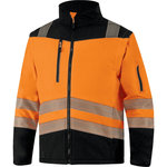 Delta Plus SOCCIAHV Reflexná softshellová bunda 2v1