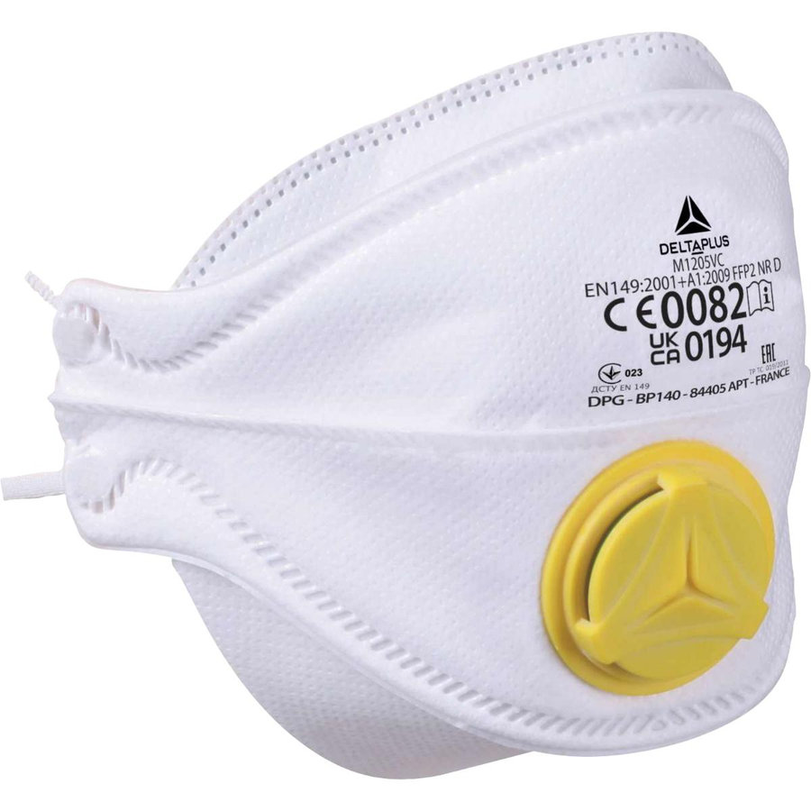 Delta Plus M1205V FFP2 Respirátor s ventilom 10 ks