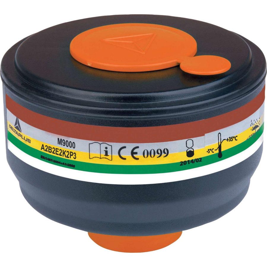 Delta Plus M9001E ABEK2P3 Kombinované filtre 4 ks