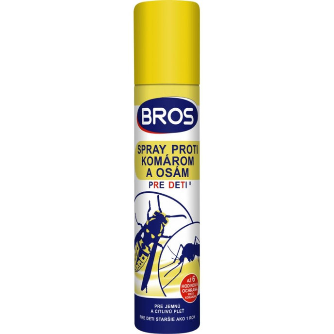 Bros Sprej proti komárom osám pre deti 90 ml