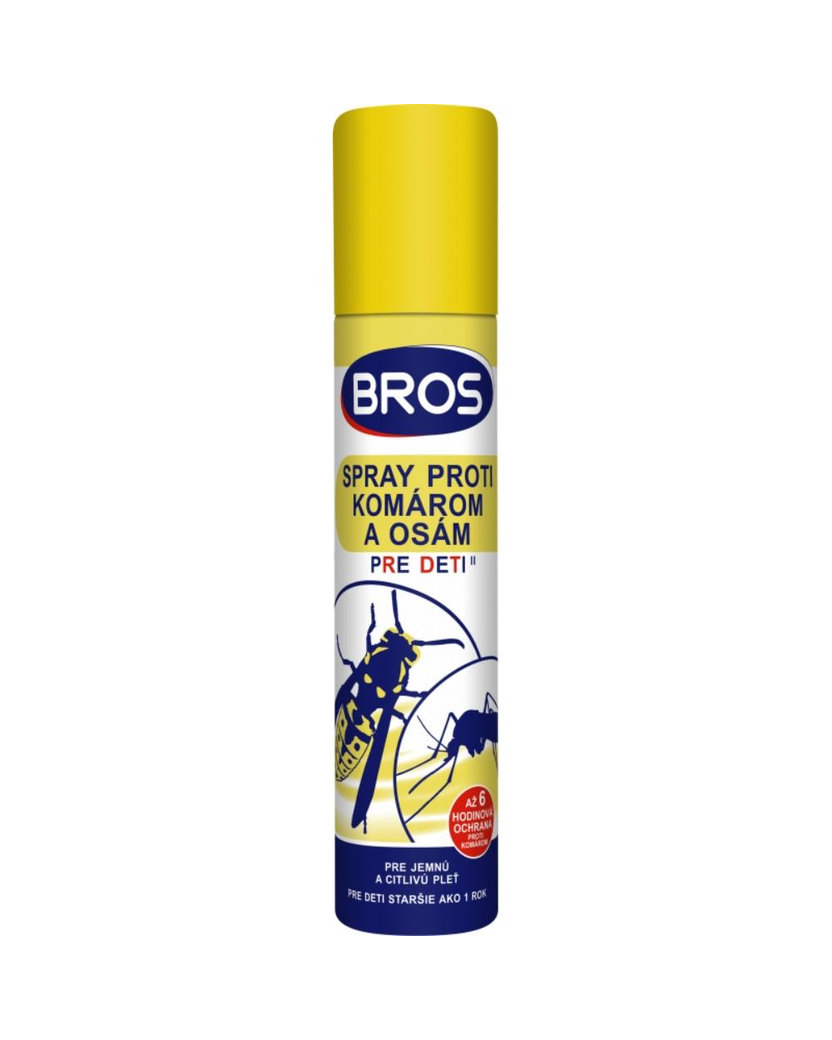 Bros Sprej proti komárom osám pre deti 90 ml