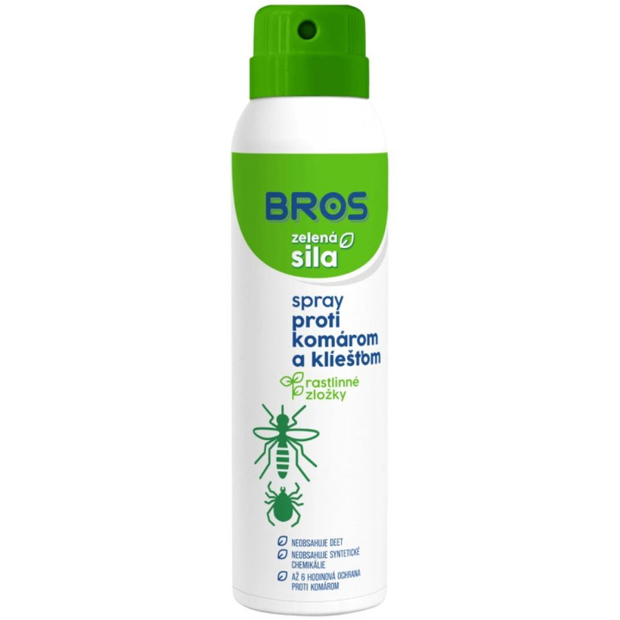 Bros Zelená sila Sprej proti komárom a klieštom 90 ml
