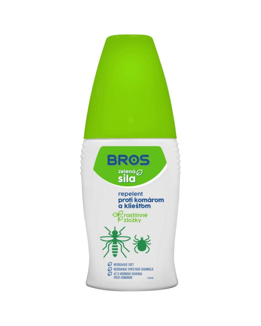 Bros Zelená sila Repelent proti komárom a klieštom 50 ml