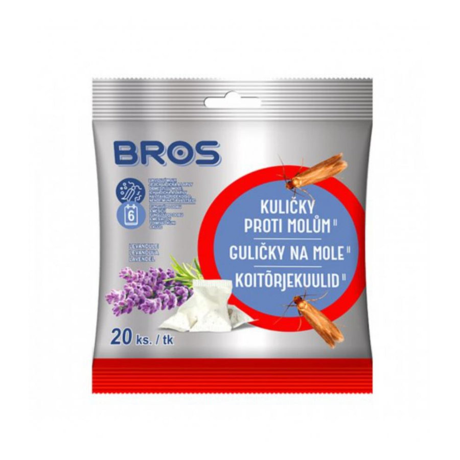 Bros Guličky na mole 20 ks