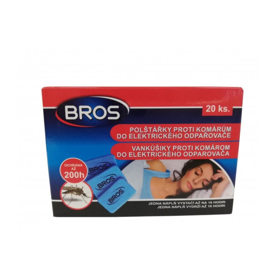 Bros Náhradné vankúšiky do elektrického odparovača 20 ks
