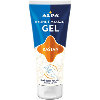 Alpa Gaštan Bylinný masážny krém 100 ml