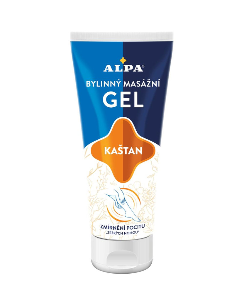 Alpa Gaštan Bylinný masážny krém 100 ml