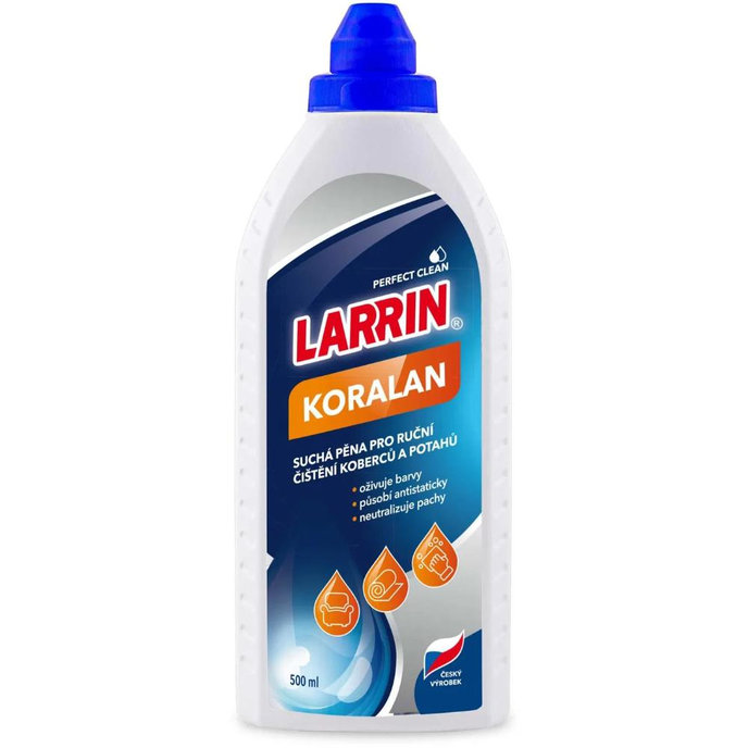 Larrin Koralan Na koberce a poťahy 500 ml