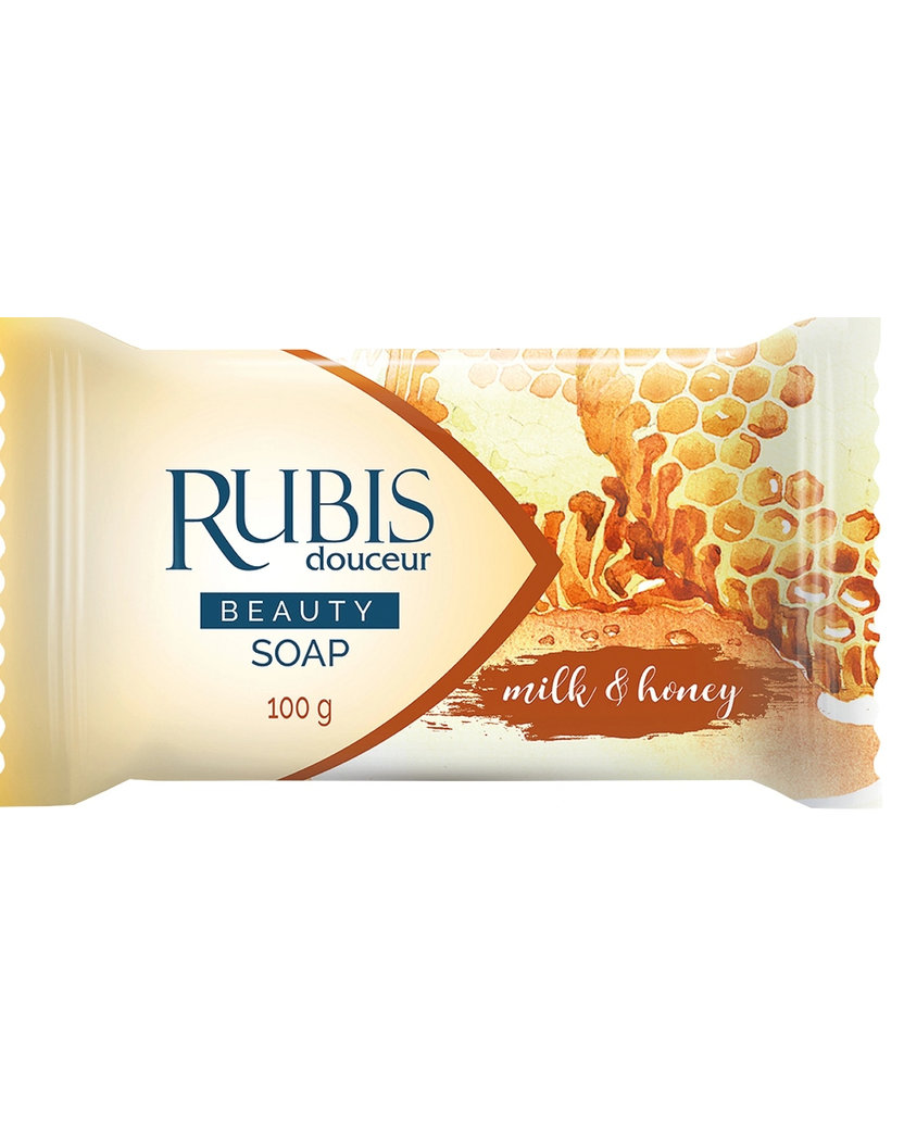 Rubis Care Tuhé mydlo Milk & Honey 100 g