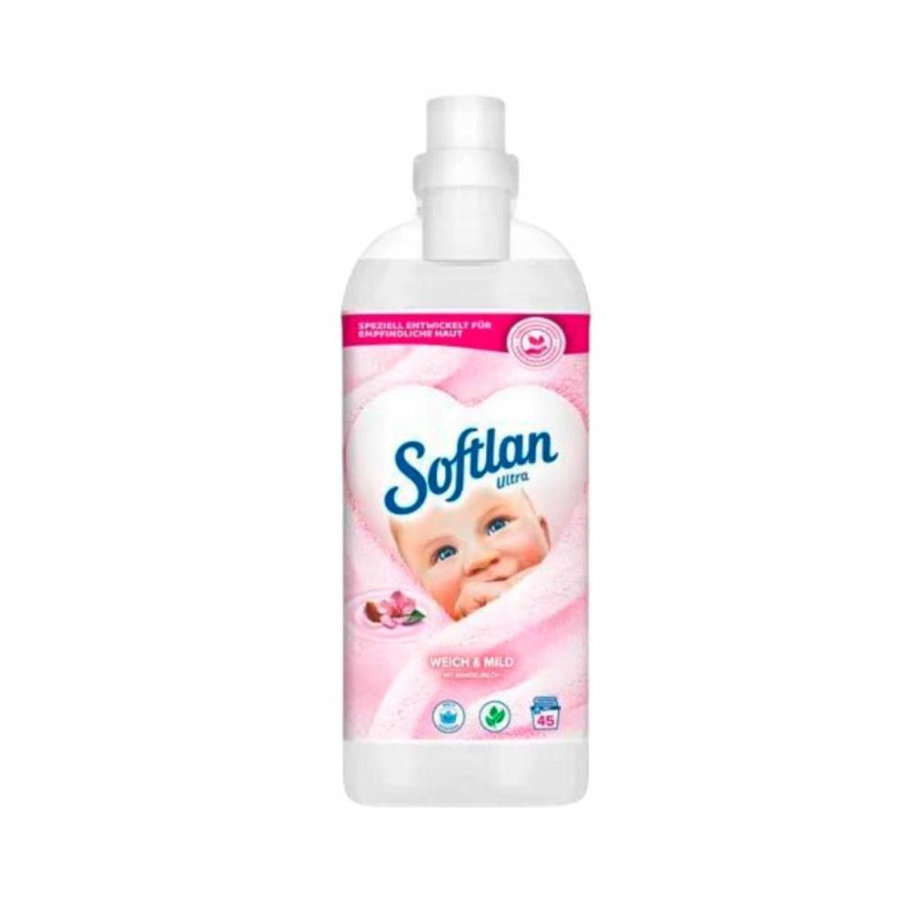 Softlan Weich & Mild s mandľovým mliekom Aviváž 1 l