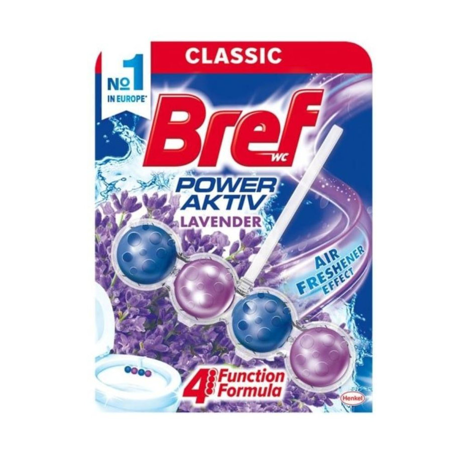 Bref Power Aktiv Levander WC blok 50g