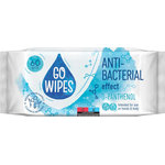 GoWipes Vlhčené antibakteriálne obrúsky 60 ks