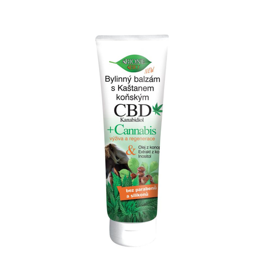 Bione Cosmetics BIO CBD + CANNABIS Konský bylinný balzam 300 ml