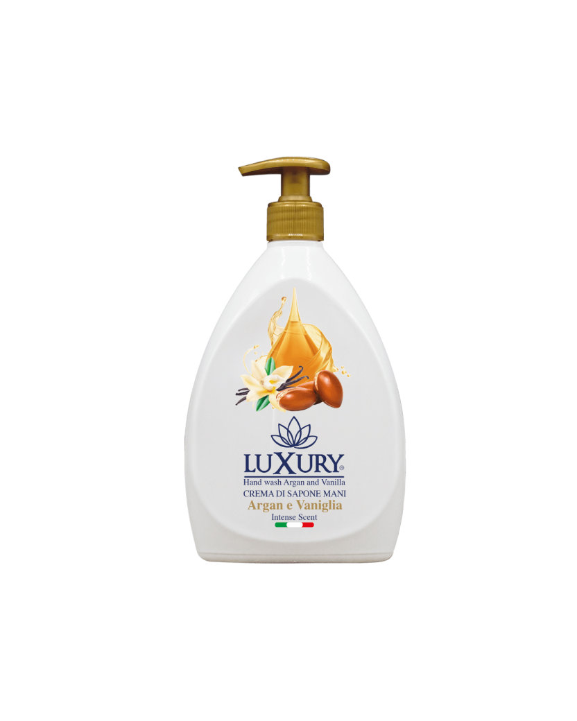 Luxury Tekuté mydlo ARGAN E VANIGLIA 750ml
