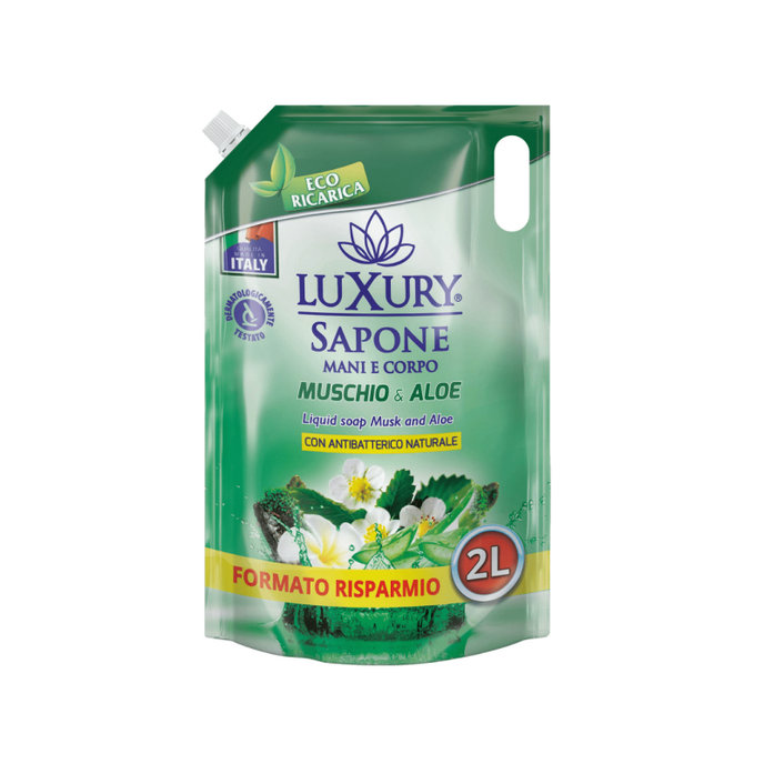 Luxury Tekuté mydlo NN Muschio & Aloe 2 l