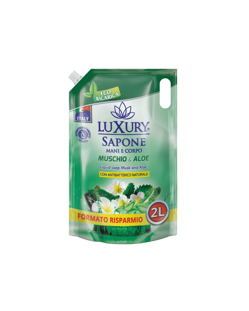 Luxury Tekuté mydlo NN Muschio & Aloe 2 l