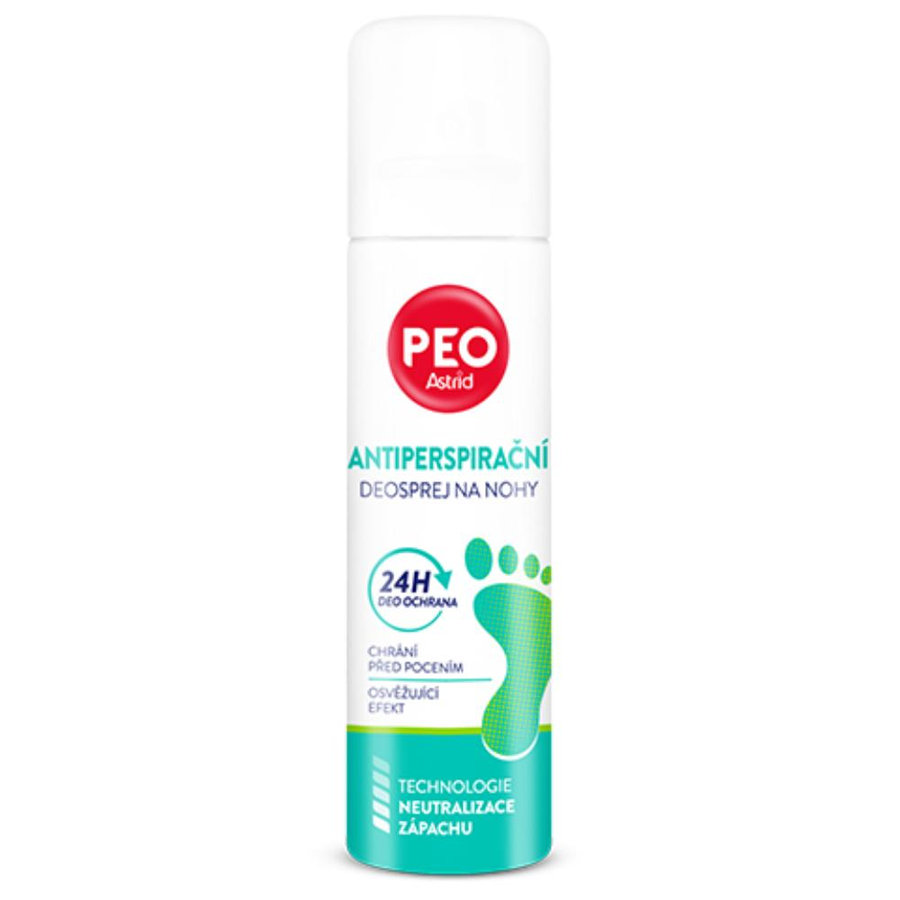 Peo Antiperspiračný deosprej na nohy 150 ml