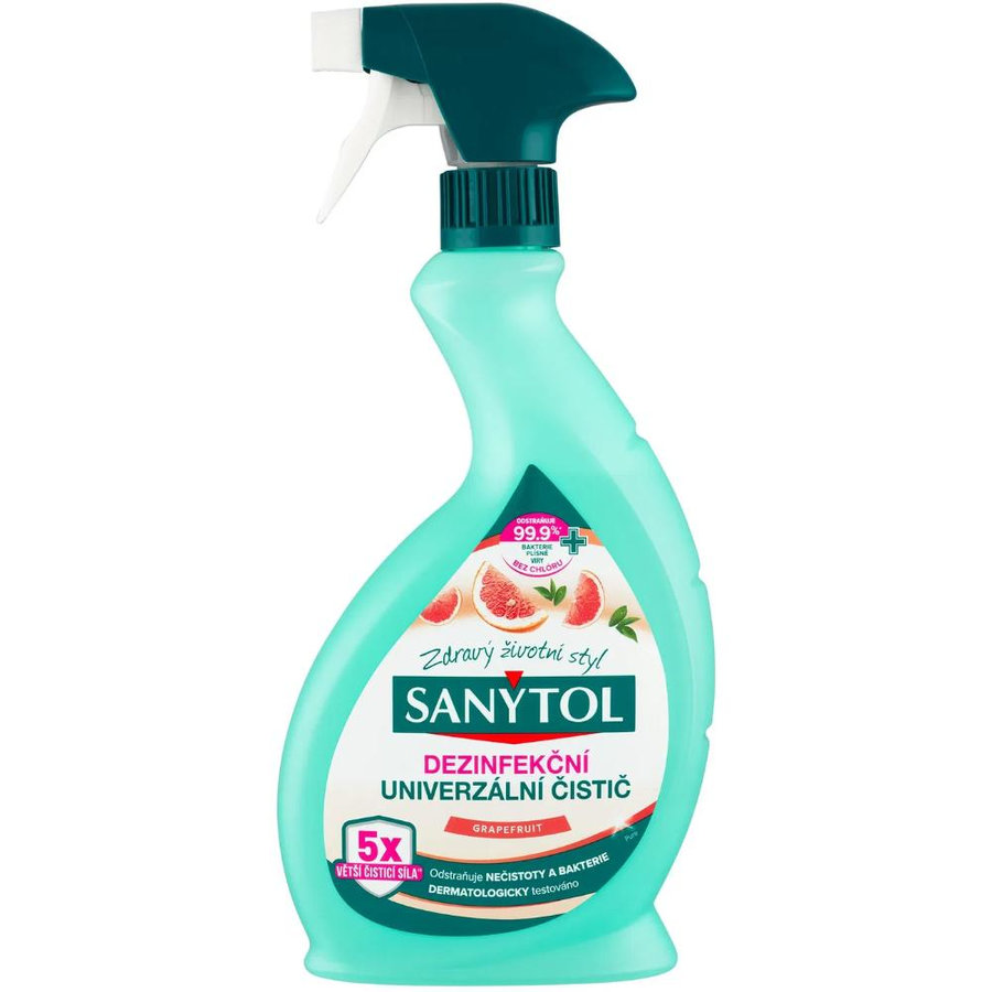 Sanytol Dezinfekčný univerzálny čistič Grapefruit 500 ml