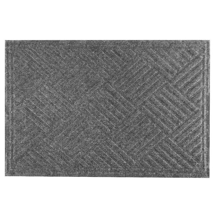 MagicHome Rohožka Rhombus šedá, 40x60 cm