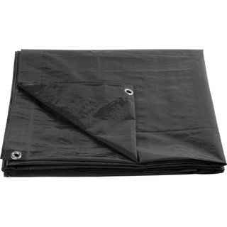 Strend Pro Plachta Tarpaulin Strong 2x4 m, 200 g/m, zakrývacia, antracit, s okami