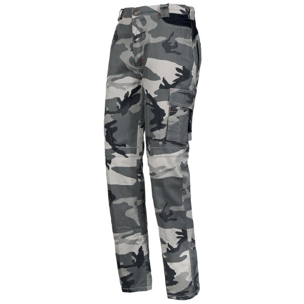 ISSA LINE Zip Maskáčové nohavice 2 v 1