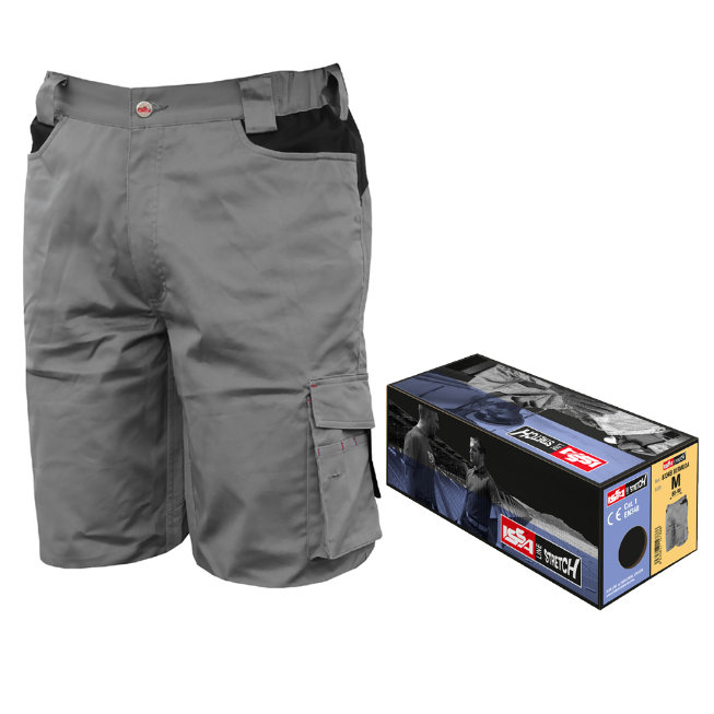 ISSA LINE 8734B Pracovné strečové kraťasy