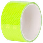 Strend Pro Páska reflexná, samolepiaca, extra viditeľná, zelená, 50 mm x 2 m