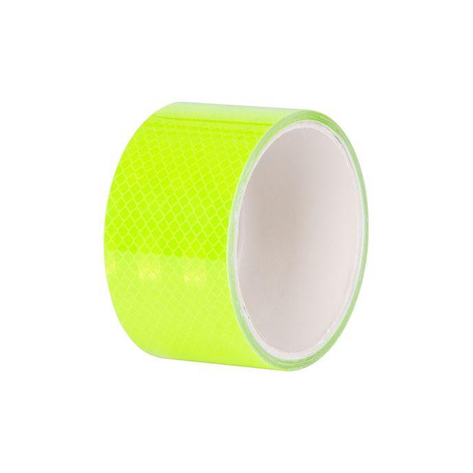 Strend Pro Páska reflexná, samolepiaca, extra viditeľná, zelená, 50 mm x 2 m