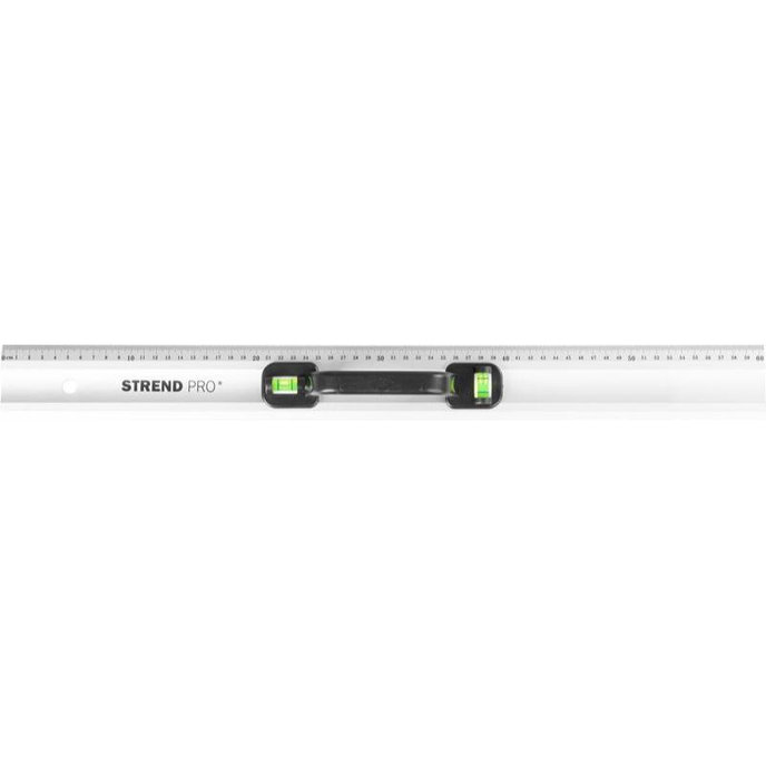 Strend Pro Pravítko FSC-06, 600 mm, s vodováhou, Alu